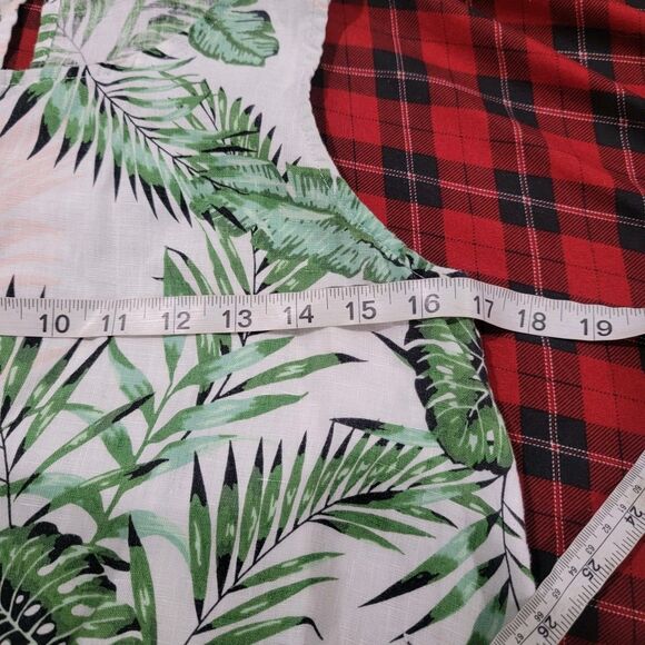 C&C California Womens Linen Mini Dress Size Xs Tropical Vacation Resort Beach - Picture 7 of 7